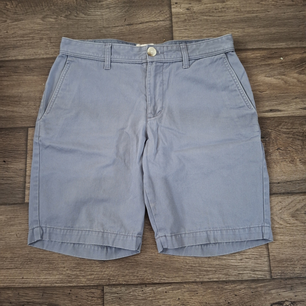 Original Penguin Men’s Chino Shorts Light Blue Gray Size 30